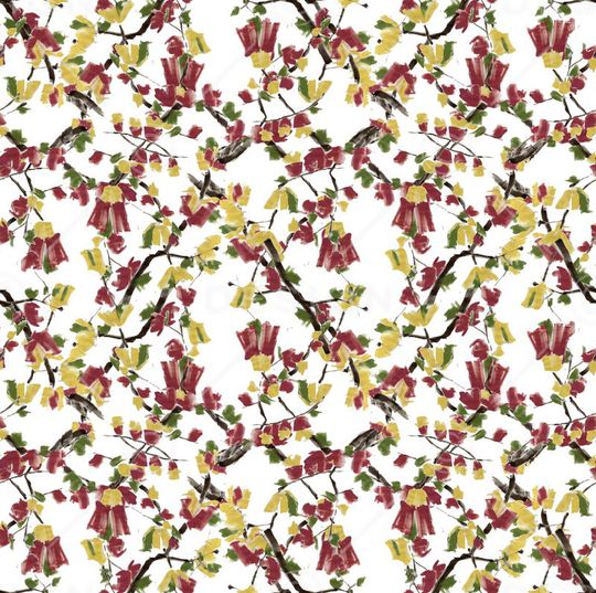 潮流点彩印花华亿平台图片