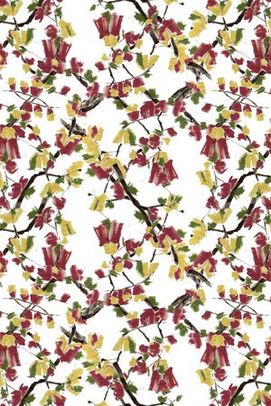 潮流点彩印花华亿平台图片