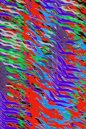 不规则印花华亿平台图片