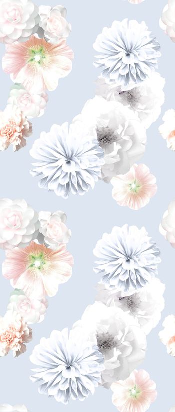 452806-淡雅满版大花设计