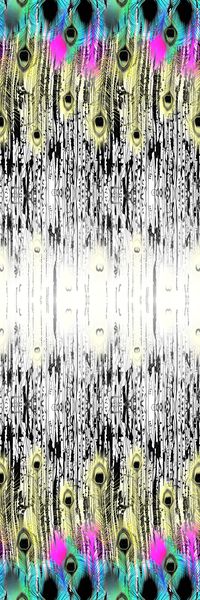 孔雀印花华亿平台图片