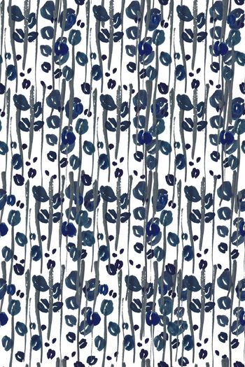 452908-纯原创手绘花卉系列 水墨水彩小碎花