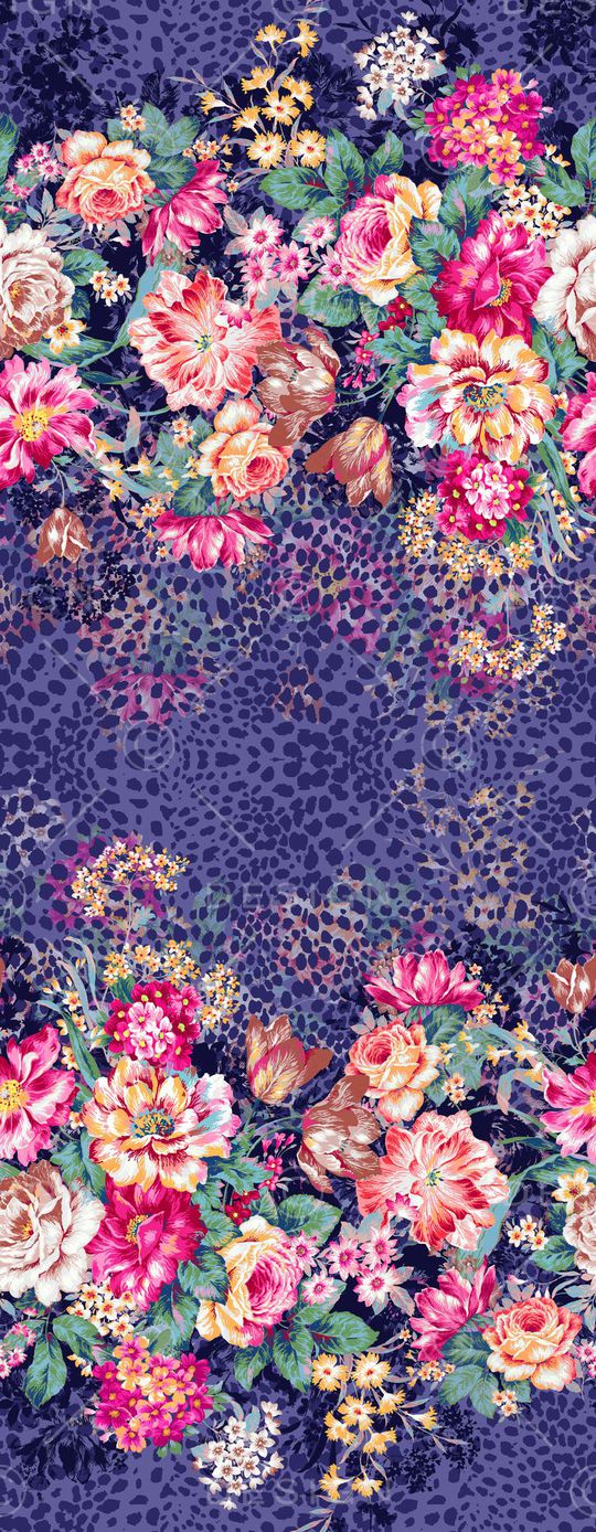 复古印花华亿平台图片