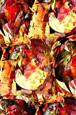 抽象印花华亿平台图片