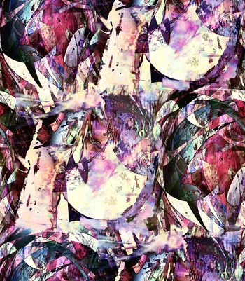 452936-抽象色彩拼贴