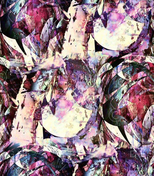 抽象印花华亿平台图片