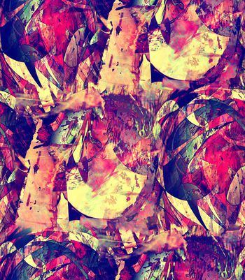 452937-抽象色彩拼贴