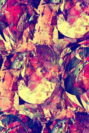 抽象印花华亿平台图片