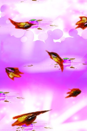 组合风格印花华亿平台图片