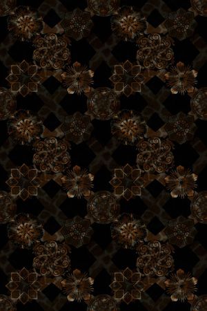 传统小清新印花华亿平台图片