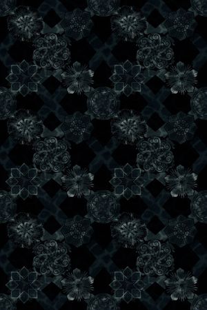 传统小清新印花华亿平台图片