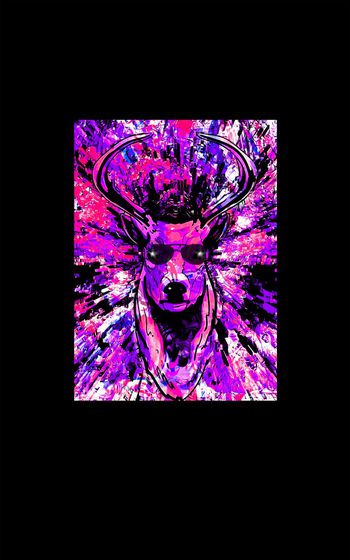 453104-T恤 时尚 潮流 个性  抽象 宫