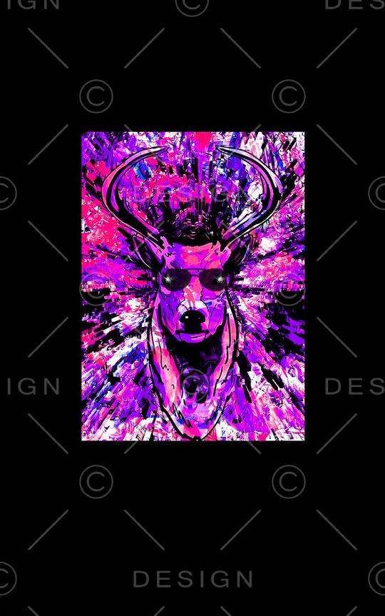 时尚 潮流 个性印花华亿平台图片