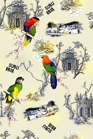 时尚印花华亿平台图片