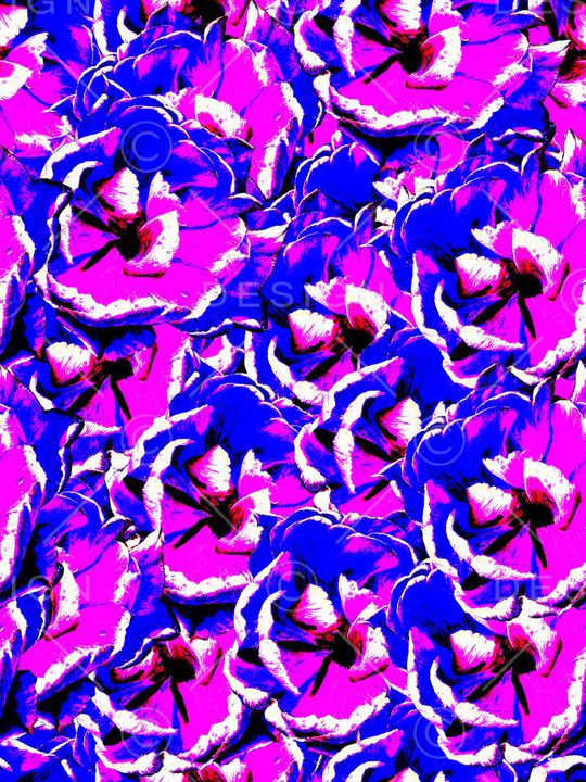 时尚清新印花华亿平台图片