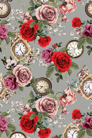 流行时尚复古印花华亿平台图片