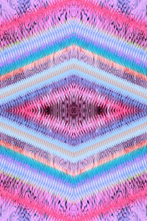 几何印花华亿平台图片