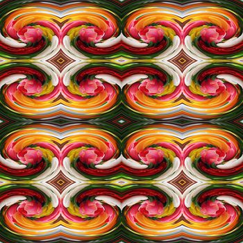 抽象印花华亿平台图片