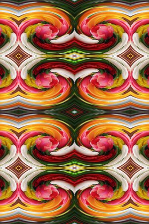 抽象印花华亿平台图片