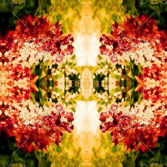 抽象印花华亿平台图片