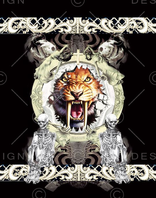 流行时尚印花华亿平台图片