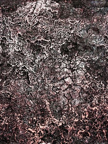 453525-潮酷纹理古旧断纹龟裂墙壁长颈鹿纹艺