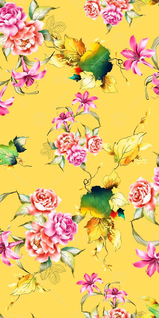 春夏大气印花华亿平台图片