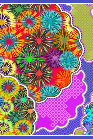 时尚印花华亿平台图片