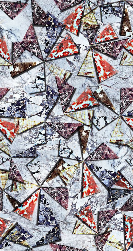 抽象印花华亿平台图片