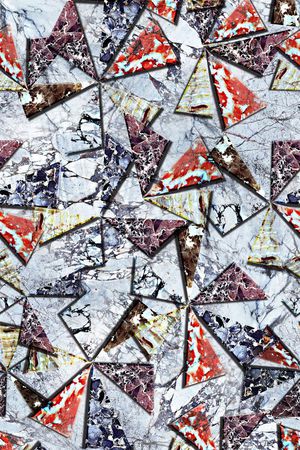 抽象印花华亿平台图片