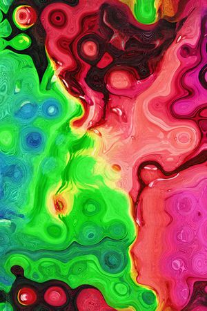 抽象印花华亿平台图片