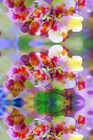 抽象印花华亿平台图片