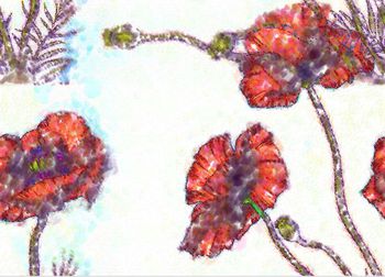 抽象艺术印花华亿平台图片