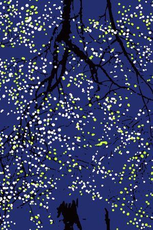 田园静雅印花华亿平台图片