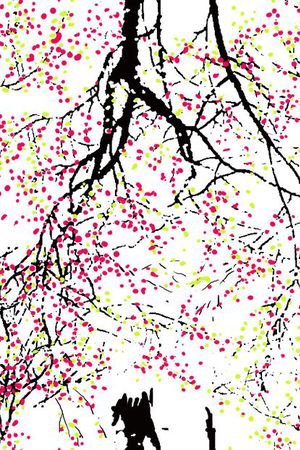 田园静雅印花华亿平台图片