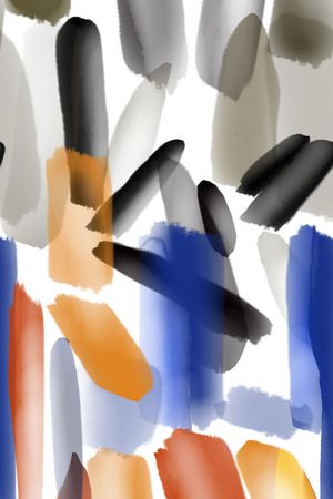 手绘水彩印花华亿平台图片