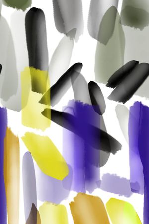 手绘水彩印花华亿平台图片