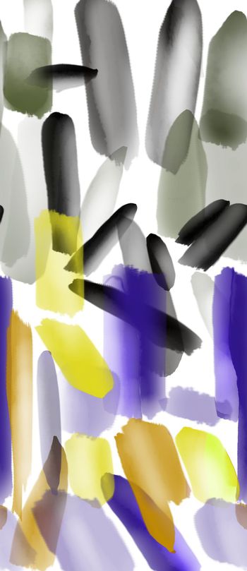 453738-手绘水彩撞色定位组合