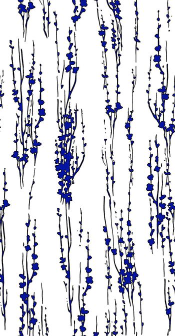 453755-大牌剪影梅花设计