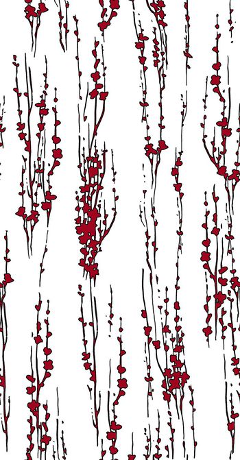 453756-大牌剪影梅花设计