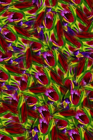 抽象印花华亿平台图片