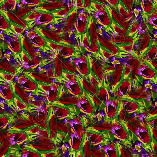 抽象印花华亿平台图片