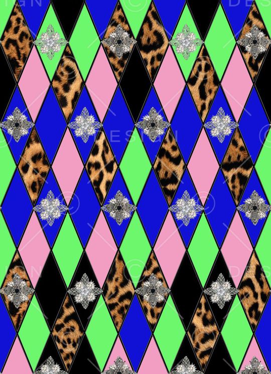 豹纹印花华亿平台图片