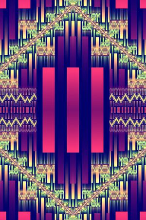 几何印花华亿平台图片