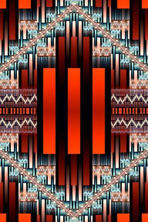 几何印花华亿平台图片