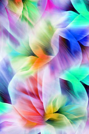 柔美印花华亿平台图片