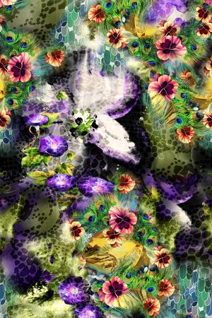 斑点石印花华亿平台图片