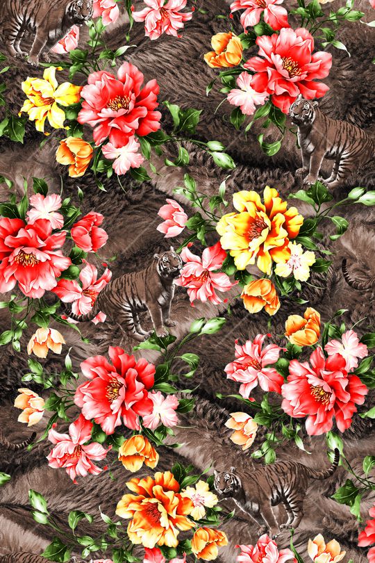 潮流大牌loana风格印花华亿平台图片