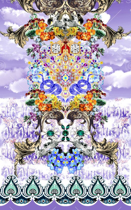 时尚印花华亿平台图片