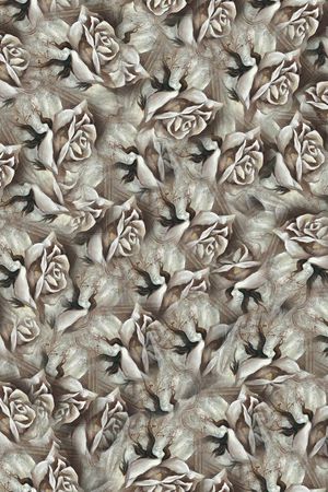 手绘印花华亿平台图片